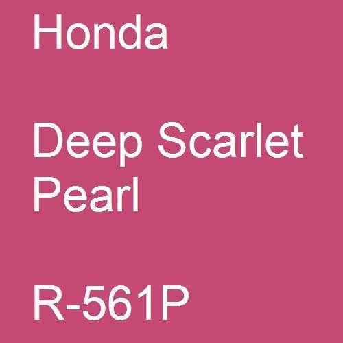 Honda, Deep Scarlet Pearl, R-561P.